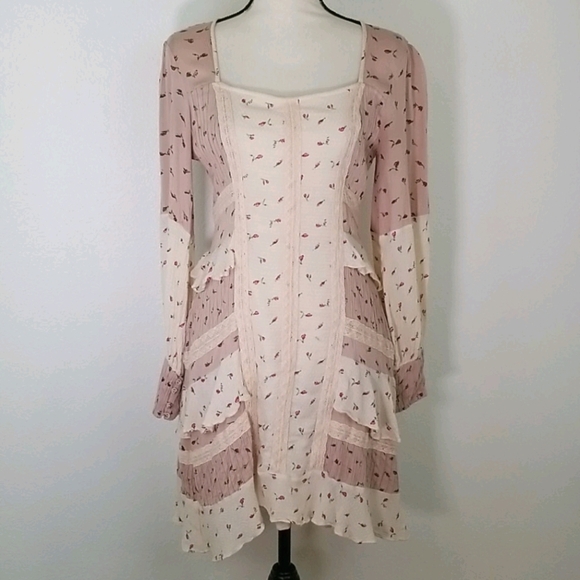 Anthropologie Dresses & Skirts - ANTHROPOLOGIE SEEN WORN KEPT Pink Astor Dress Size S